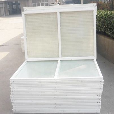 Ventana de fibra de vidrio industrial para entornos corrosivos Ancho máximo 1m Personalizable