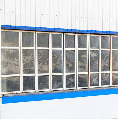 Clasificadores de ventanas de FRPG equipados con barra de soporte para resistencia a la corrosión química en la industria