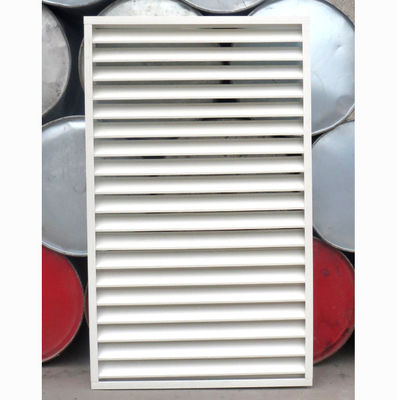 1m a 11.6m de longitud planta química ventana de ventilación fija de aire ciego con barra de apoyo