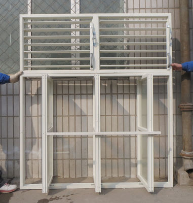 1m a 11.6m de longitud planta química ventana de ventilación fija de aire ciego con barra de apoyo
