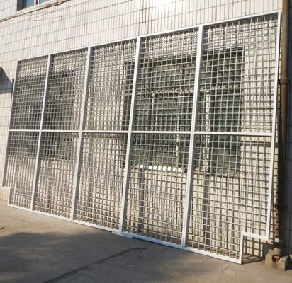 Sistema de vallas de seguridad de redes de FRP resistentes a la corrosión química con técnica pultrudada