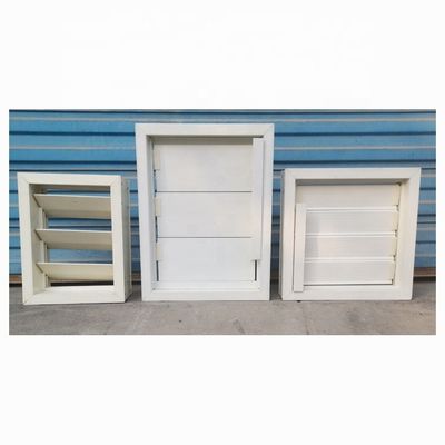 Ventanas de FRP de apertura vertical para protección contra la corrosión química en entornos industriales