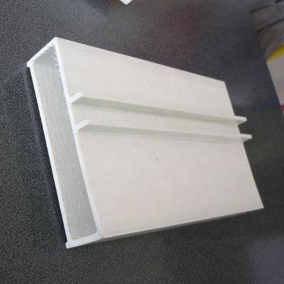 1m a 3m de longitud GRP de fibra de vidrio reforzado de plástico de ventana de marco de perfil para la industria