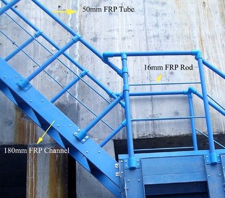 Soporte de larga duración Diseño industrial GRP de fibra de vidrio