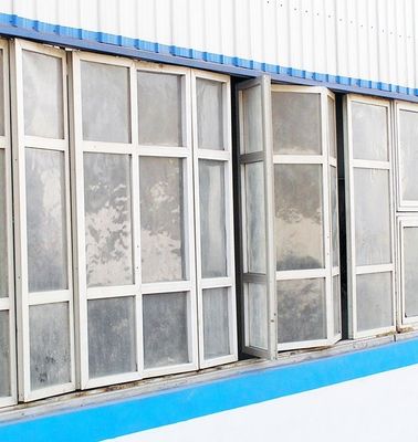 Silencio de ventana de FRP de GRP vertical resistente a altas temperaturas para aplicaciones industriales