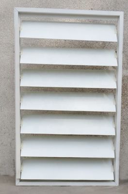 Silencio de ventana de FRP de GRP vertical resistente a altas temperaturas para aplicaciones industriales