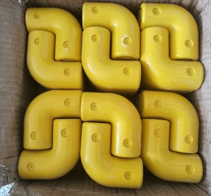 Protección UV Fibra de vidrio FRP Accesorio de manivela/codo/base/tema/conector transversal 36 mm 50 mm
