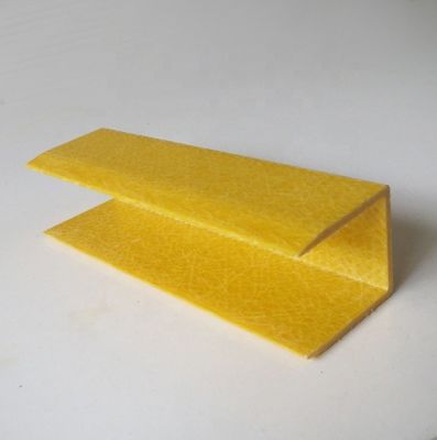 Técnica de pultrusión de fibra de vidrio GFRP canal C para protección/cobertura de borde de tablero de 30 mm