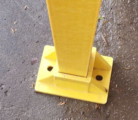 Valla de seguridad de FRP pultrudada de alta resistencia personalizada para protección aislada de la manivela