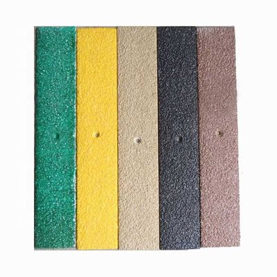 Servicio de procesamiento de corte 50mm 90mm 100mm Larga franja antideslizante de fibra de vidrio FRP