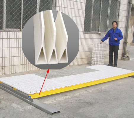 Servicio de corte viga de soporte de fibra de vidrio para suelo de aves de corral estable 1m a 11.6m de longitud