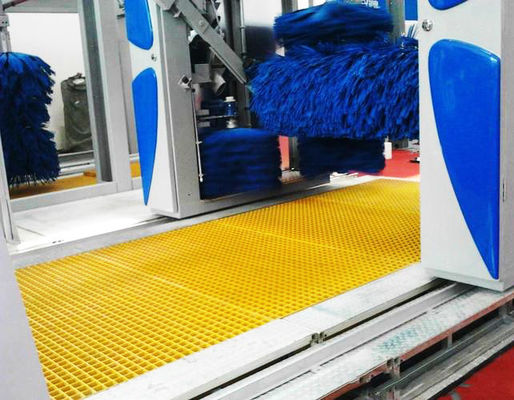Técnica de moldeo y servicio de corte de rejillas de lavado de automóviles de FRP resistentes a la corrosión