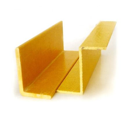 Estructuras soporte con material de perfil Z de FRP resistente a los químicos suave y duradero
