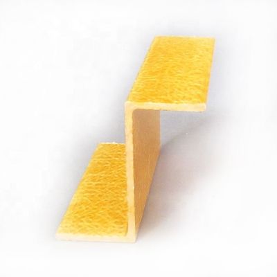 Estructuras soporte con material de perfil Z de FRP resistente a los químicos suave y duradero