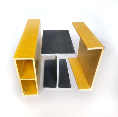Estructuras soporte con material de perfil Z de FRP resistente a los químicos suave y duradero