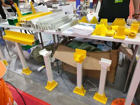 1m a 11.6m de longitud vigas de apoyo duraderas de FRPG para suelos de cajas de cría de cerdos
