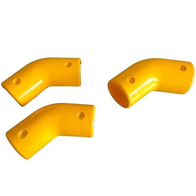 Accesorios de protección contra los rayos UV de FRP para cubos de tubos redondos de 50 mm