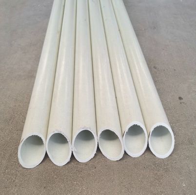 Polvos de fibra de vidrio de FRP ligeros para señales de carretera y soporte de árboles longitud de 1 m a 11,6 m