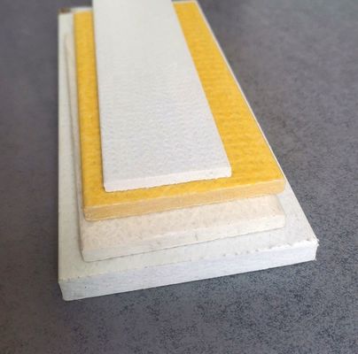 Barras de soporte suaves para 80mmx10mm de FRP Barras planas de banda de GFRP Mejoran la integridad estructural