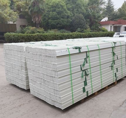 Servicio de corte: vigas de fibra de vidrio GRP de alta resistencia de FRP para vigas de soporte de suelo de cerdo de plástico