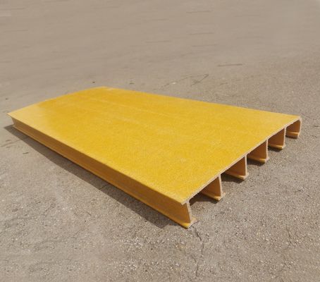 Cubierta de zanja de fibra de vidrio resistente a la corrosión para una larga vida útil