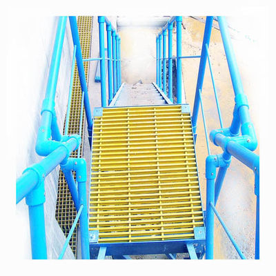 Escalera de GRP FRP para escaleras de escaleras de escaleras en estilo de diseño industrial