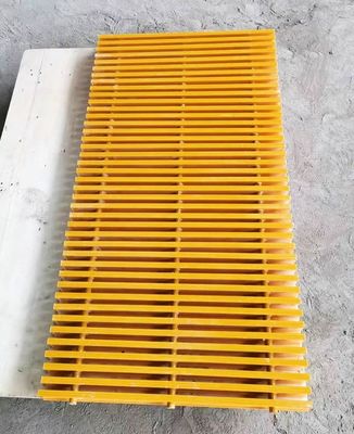Rejillas de fibra de vidrio GRP para cubiertas de cubierta de buques de alta resistencia/cercas/barrancos de trincheras en FRP