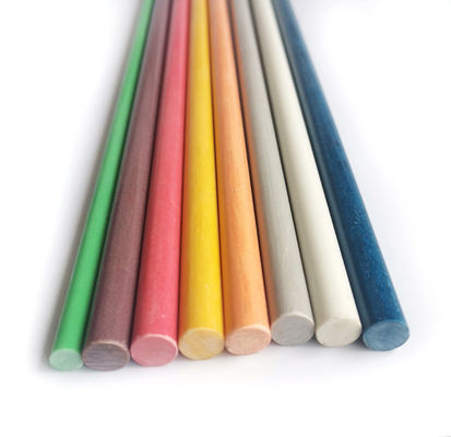 Las barras de plástico reforzadas con fibra de vidrio reforzadas con fibra de vidrio reforzada con protección UV