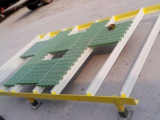 Las vigas de soporte de FRP resistentes a la corrosión diseñadas para el suelo de las granjas porcinas garantizan su durabilidad