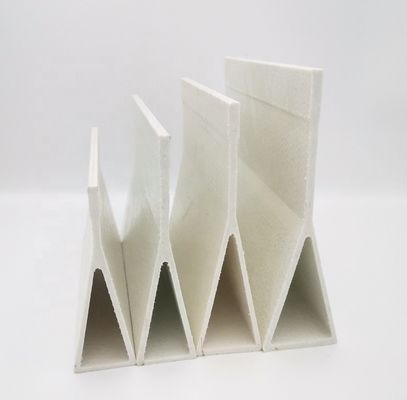 Jardines de suelo de resina de fibra de vidrio de triángulo estable y suave para soporte de suelo de granjas de cerdos