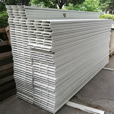 Rejas de fibra de vidrio pultrudadas de área abierta personalizadas para suelos de cubierta de GRP FRP antideslizantes