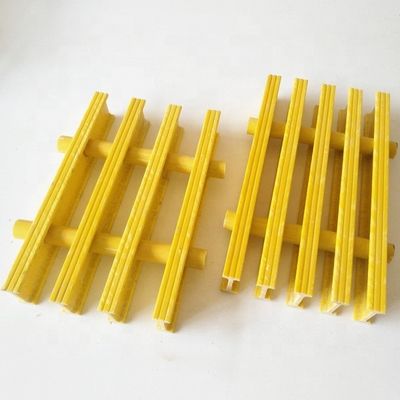 Grill de fibra de vidrio de alta resistencia FRP compuesto industrial antideslizante para una seguridad máxima