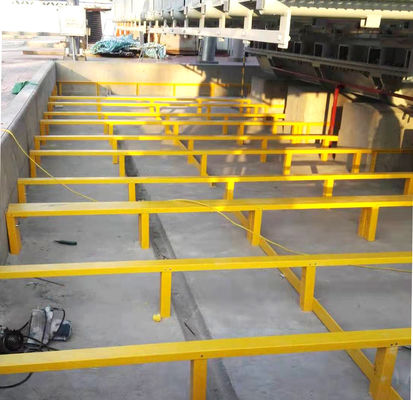 Gran resistencia de FRP plástico vigas de suelo de pizarra para el servicio de corte de pluma de caja de cría de cerdos