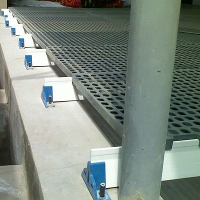 Estables y duraderas vigas de soporte de fibra de vidrio para diseño de suelos de granjas de cerdos colores personalizados