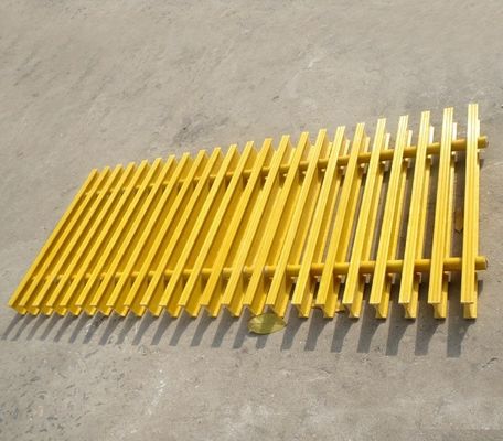 Rejas de suelo de FRP pultrudadas de fibra de vidrio de 25 mm y 38 mm para pasarelas de cubierta