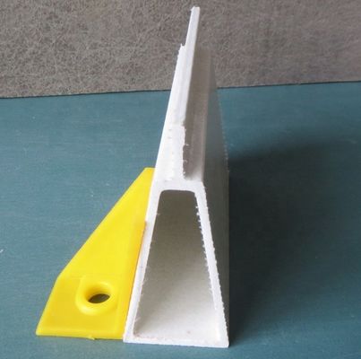 Diseño del piso de la caja de apoyo compuesto de fibra de vidrio FRP de 120 mm suave para la cría de cerdos