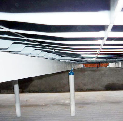 Diseño del piso de la caja de apoyo compuesto de fibra de vidrio FRP de 120 mm suave para la cría de cerdos