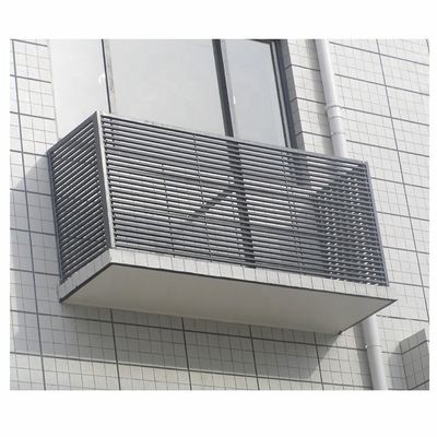 Grill de protección de ventanas de fibra de vidrio de FRP para ventanas industriales aisladas de alta resistencia