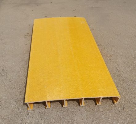 Control de olores resistente a la corrosión cubre el panel de planchas de FRP para el servicio de procesamiento de corte