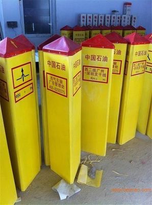 1m-11.6m de longitud estaca de protección aislada hecha de material FRP para protección contra el envejecimiento