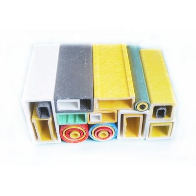Profiles de tubos rectangulares de FRP de fibra de vidrio con disponibilidad de muestras