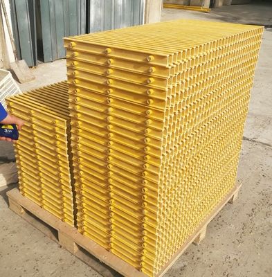 Técnica avanzada de pultrusión para redes de FRP duraderas/carril de escaleras/estructuras de vallas