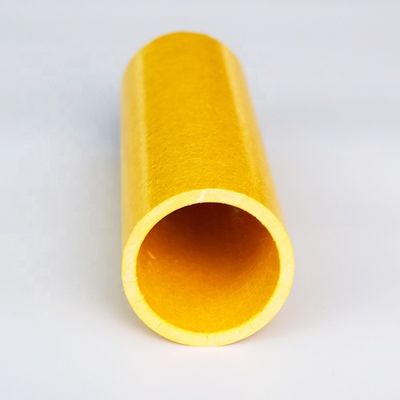 Colores personalizados Tubo redondo de plástico reforzado con fibra de vidrio de 50 mm para aplicaciones amplias