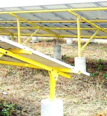 Brackets de montaje de paneles solares de fibra de vidrio GRP con estructura de construcción avanzada