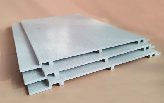 Profiles de placas de pultrusión de fibra de vidrio de alta resistencia y suave para uso industrial