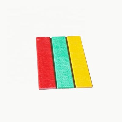 Perfiles de barras planas de plástico de fibra de vidrio de FRP pultrudo versátil para diversas aplicaciones