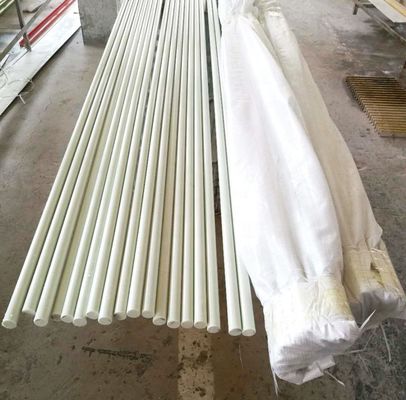 Rodas de soporte para túneles de invernadero flexible Estacas de jardín de FRP para verduras y fresas