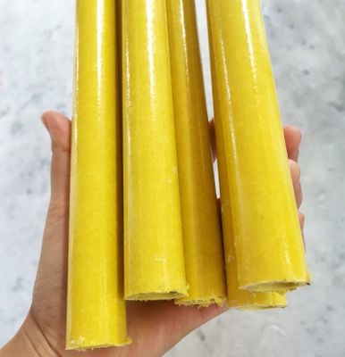 Tubo de fibra de vidrio aislado de FRP GRP ligero para postes telescópicos longitud de 1m a 11,6m