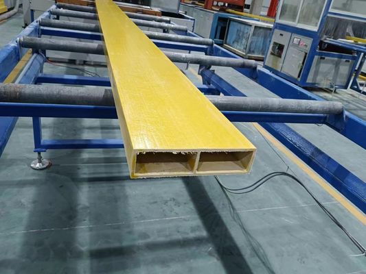Grasa de 6 m de largo GRP FRP de plástico Purlin para el panel de techo marco de apoyo de alta capacidad de carga