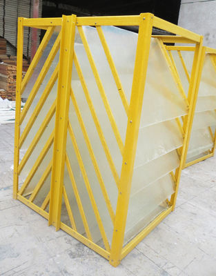 1m a 11.6m de longitud estructura de FRP de fibra de vidrio personalizada para la planta de tratamiento de aguas residuales